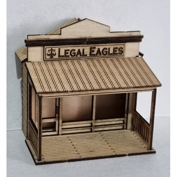SM1065L - Laser Cut "The Lawyers" Low Relief - HO Scale