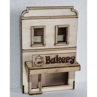 SM1066L - Laser Cut "The Bakery" Low Relief - HO Scale
