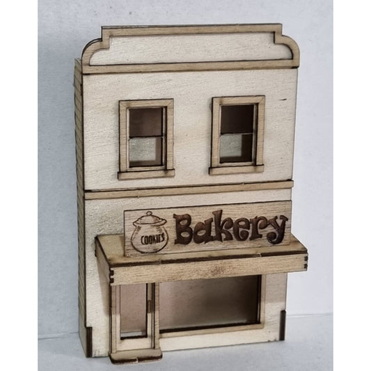 SM1066L - Laser Cut "The Bakery" Low Relief - HO Scale