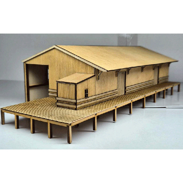SM1077 - Laser Cut "NSW G6 Goods Shed" - HO Scale