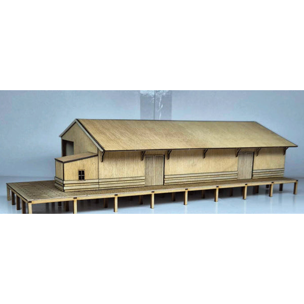 SM1077 - Laser Cut "NSW G6 Goods Shed" - HO Scale