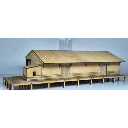 SM1077 - Laser Cut "NSW G6 Goods Shed" - HO Scale