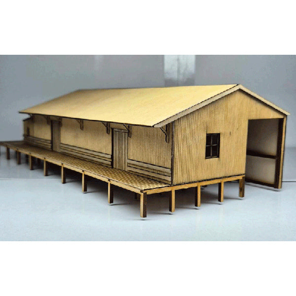 SM1077 - Laser Cut "NSW G6 Goods Shed" - HO Scale