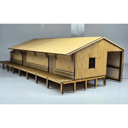 SM1077 - Laser Cut "NSW G6 Goods Shed" - HO Scale