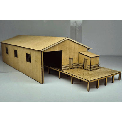 SM1077 - Laser Cut "NSW G6 Goods Shed" - HO Scale