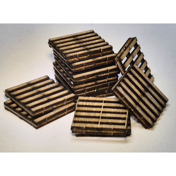 SM1084 - Laser Cut "Pallets" - HO Scale