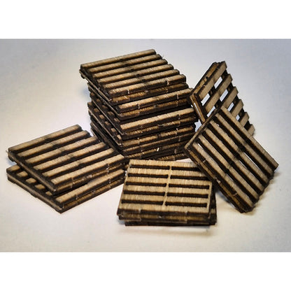 SM1084 - Laser Cut "Pallets" - HO Scale