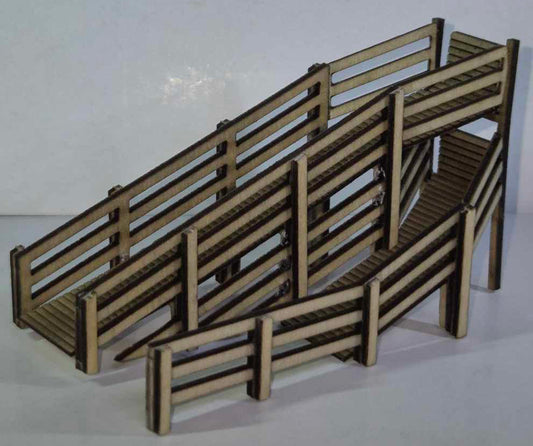 SM1087 - Laser Cut "Sheep Ramp & Yard" - HO Scale