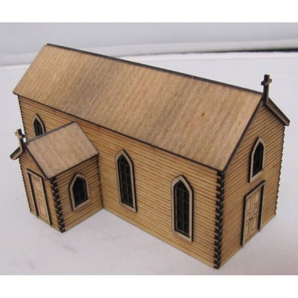 SM1044 - Laser Cut "The Country Church" - HO Scale