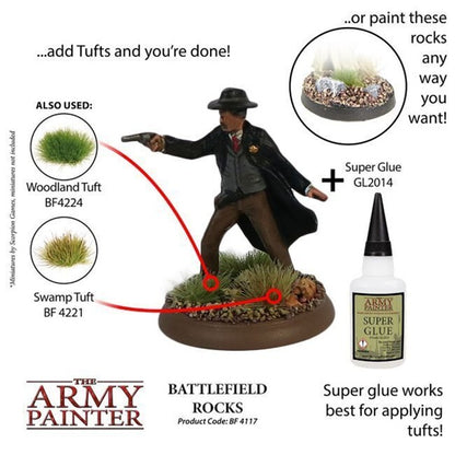 Battlefield Rocks - Army Painter  - BF4117