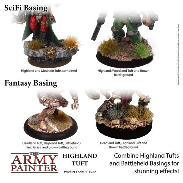 77 Highland Grass Tufts  - Army Painter  - BF4222