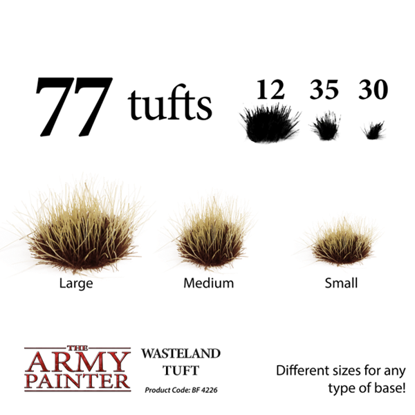 77 Wasteland Grass Tufts  - Army Painter  - BF4226