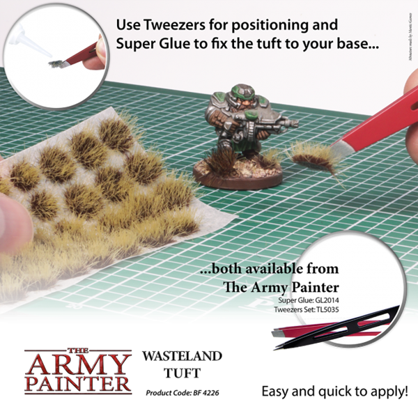 77 Wasteland Grass Tufts  - Army Painter  - BF4226