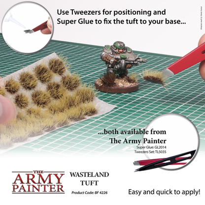 77 Wasteland Grass Tufts  - Army Painter  - BF4226