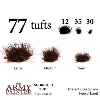 77 Scorched Grass Tufts  - Army Painter  - BF4229