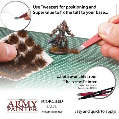 77 Scorched Grass Tufts  - Army Painter  - BF4229