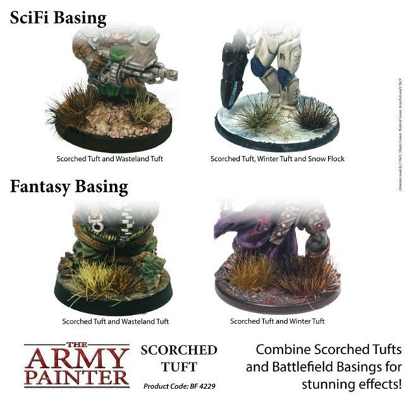 77 Scorched Grass Tufts  - Army Painter  - BF4229