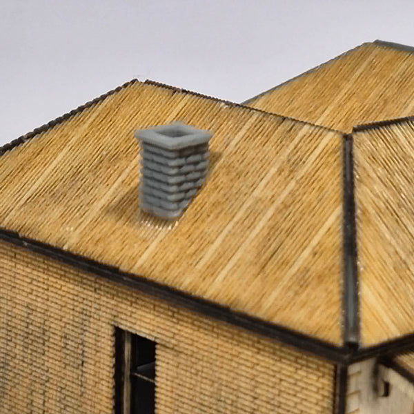 TP002 - Angle Chimney - N Scale