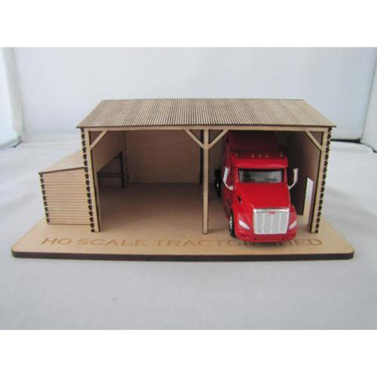 SM1007 - Laser Cut "Tractor Shed" - HO Scale