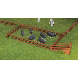 Laser Cut Farm Fencing & Gates SM002 Trackside Models N Scale 